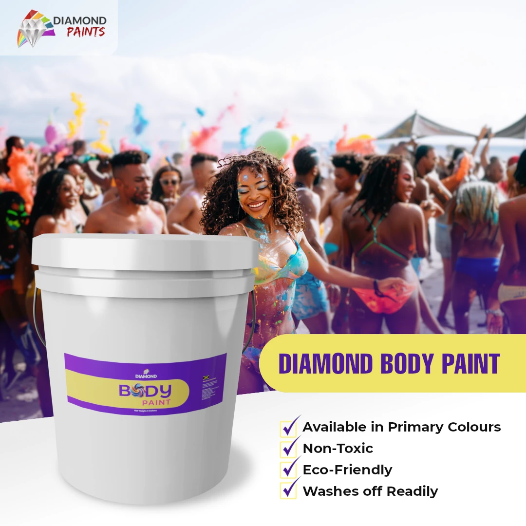 Diamond Body Paint on Interior of Apartment