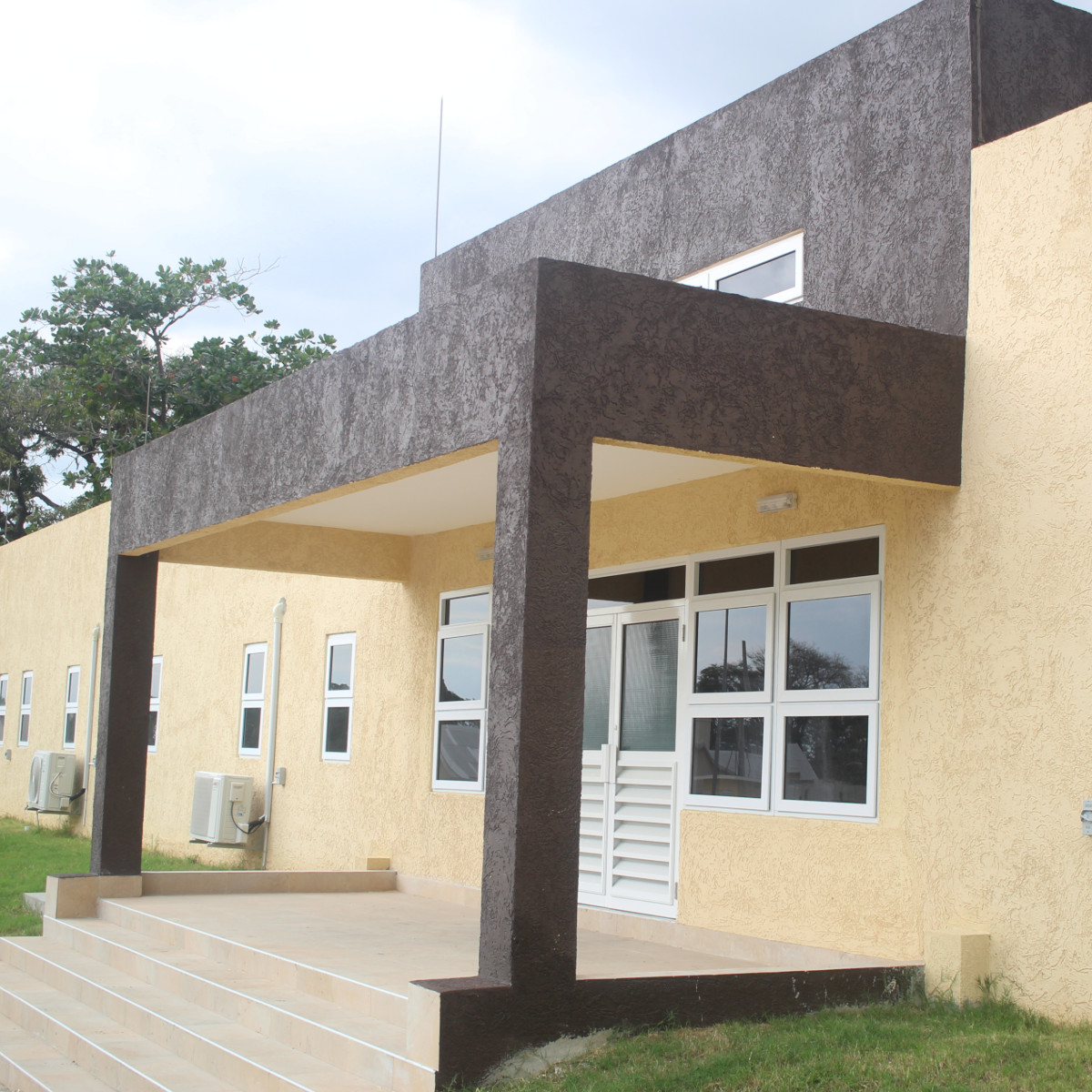 Trowel on applied to JDF building
